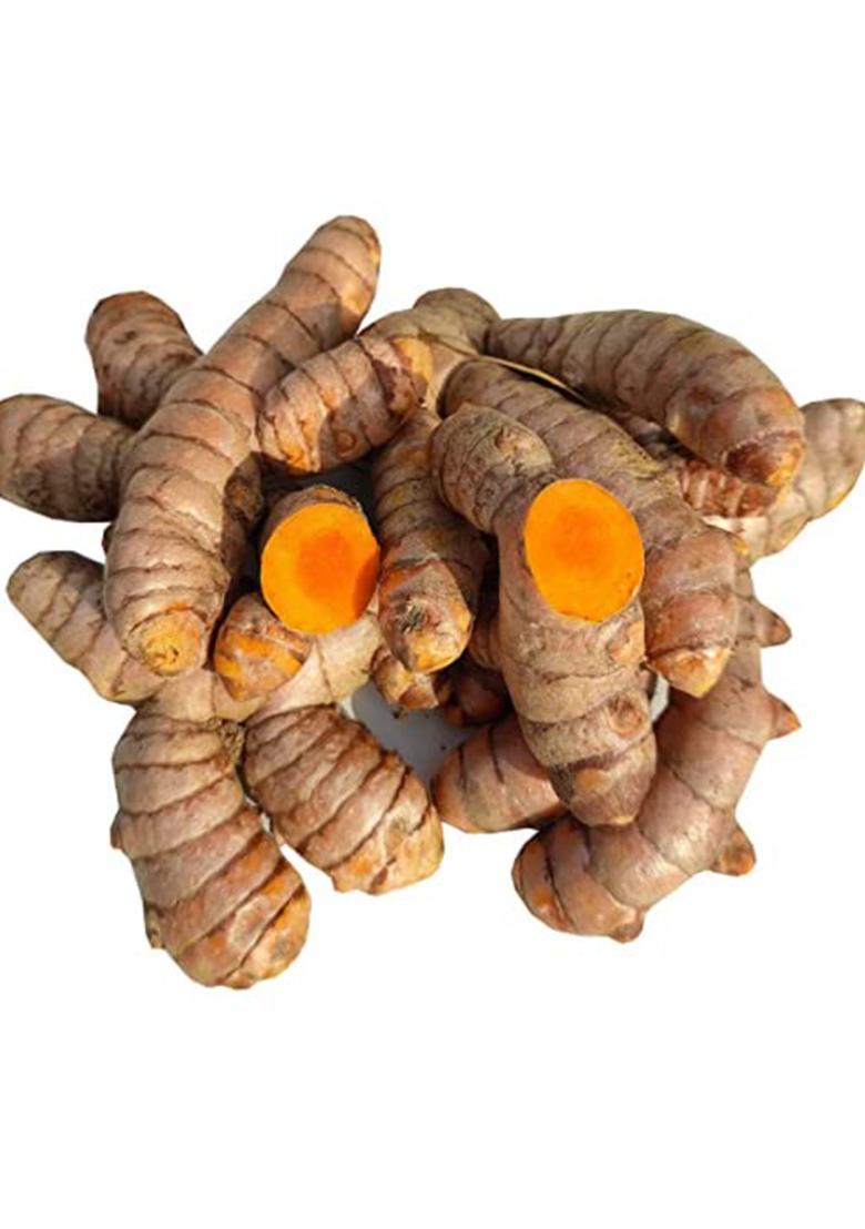 Kakran Organic Kachi Haldi, (100% Organic) Chemical-Free Turmeric Root (500 Gram)