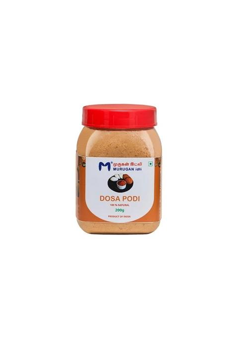 Murugan Idli Dosa Podi Pack Of 2 (200G + 200G) | Authentic South Indian Spiced Powder For Dosa, Perfect Breakfast, Snacks & Cooking Traditional Flavor Rich Taste