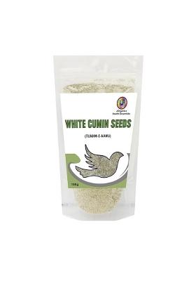 J Organics White Cumin Seeds 100 Gram Jeera Safed, Whole For Cooking & Spices, Natural Fresh, Perfect Indian Cuisine