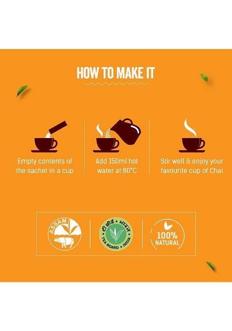 Chaayos Masala Instant Tea Premix Sachets