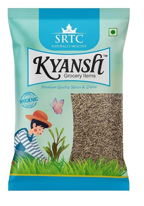 Kyansh Premium Jeera Sabut (Whole Cumin Seeds) 1 Kg | Pure, Aromatic & Unpolished Indian Spice Hygienically Cleaned, Freshly Packed Seeds For Daily Cooking