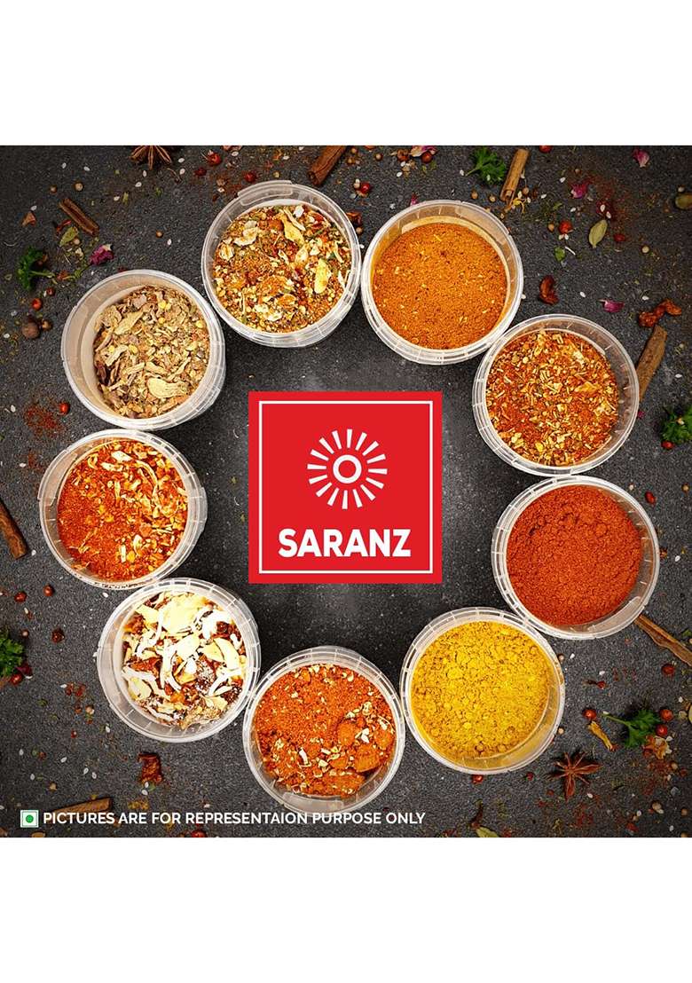 Saranz Aglio Olio Mix Exotic Seasoning Ideal For Salads, Soups, Main Dishes, Pasta, Spaghetti, And Vegetables Dairy-Free, Gluten-Free, Aromatic Vegan Seasonings-100 Grams Sprinkler Jar - Indya