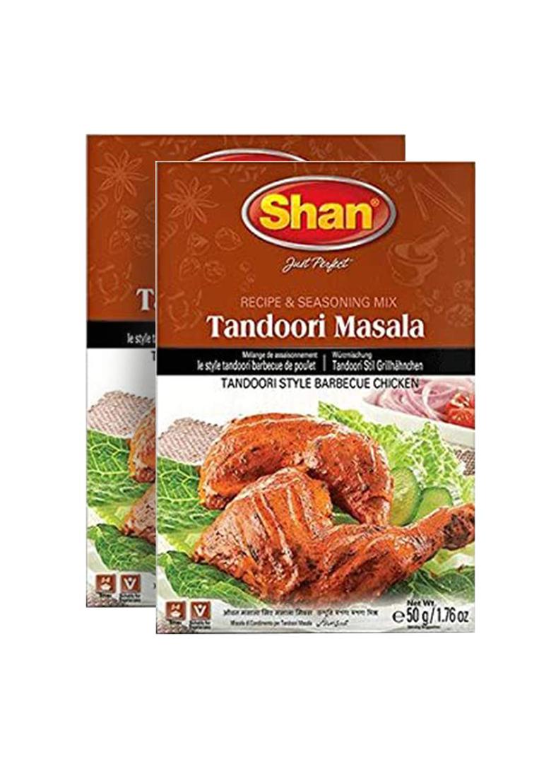 Shan Tandoori Masala, 1.76 Oz 50 G, 2 Pack