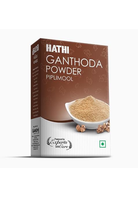 Hathi Masala Ganthoda Powder, Pipramul Powder For Digestive Health And Traditional Indian Remedies/Aromatic Flavourful, 100G