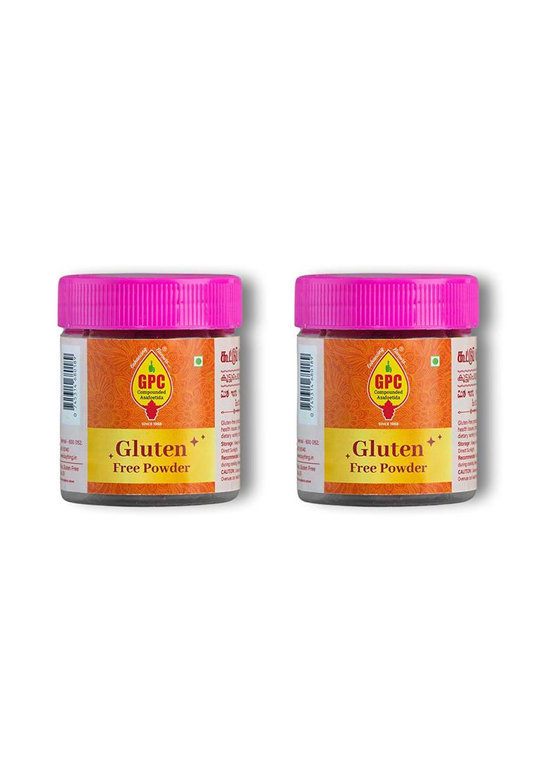 Gpc Gluten Free Hing Powder 50G Pack Of 2 | Superfine Compounded Asafoetida, Digestive Indian Spice & Flavour Enhancer For Daily Cooking, Boosts Flavour, Rich Aroma, Antioxidant-Rich