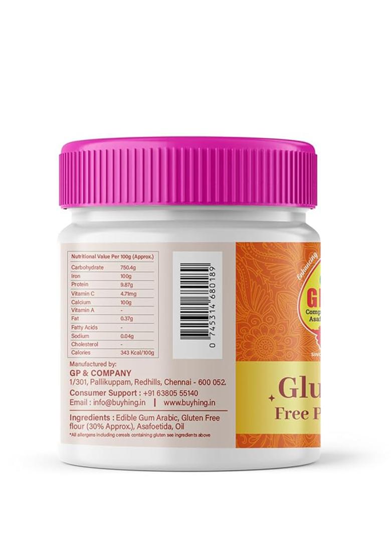 Gpc Gluten Free Hing Powder 50G Pack Of 2 | Superfine Compounded Asafoetida, Digestive Indian Spice & Flavour Enhancer For Daily Cooking, Boosts Flavour, Rich Aroma, Antioxidant-Rich
