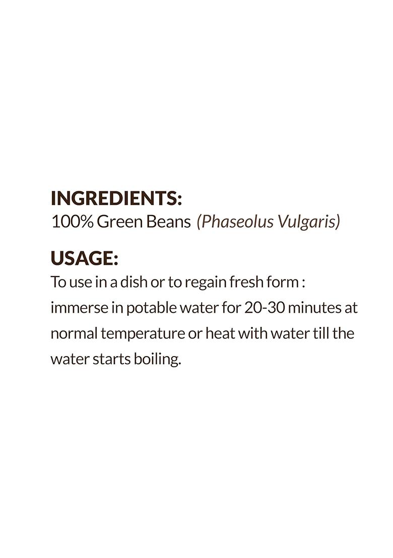 Shroots Dehydrated Chopped Green Beans: Nutrient-Packed Delights For Culinary Adventures! (Dry French Beans)