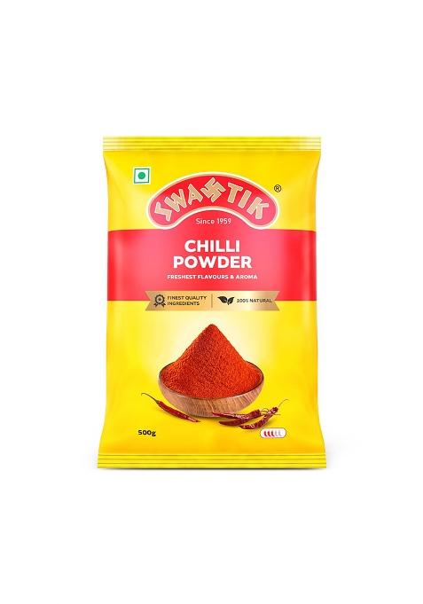 Swastik Mirch Powder | Rich In Flavour No Added Colours Natural And Authentic (500 Gram)