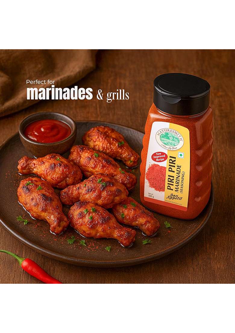 Nature Smith Naturesmith Piri-Piri Marinade-500G || Ready To Use Big Jar - Indya