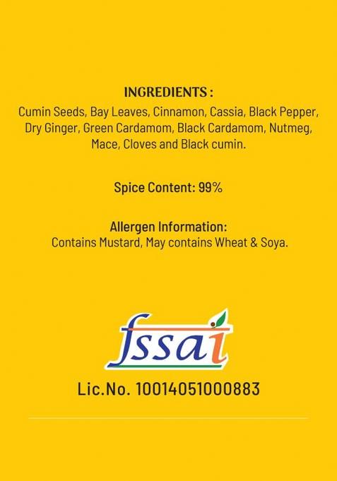 Rakesh Group Garam Masala Powder Combo Pack6Pcs, Pack (6Pcs),50 Grams