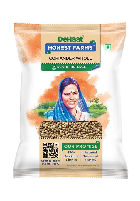 Dehaat Honest Farms Pesticide Free Coriander Whole 100 Gm