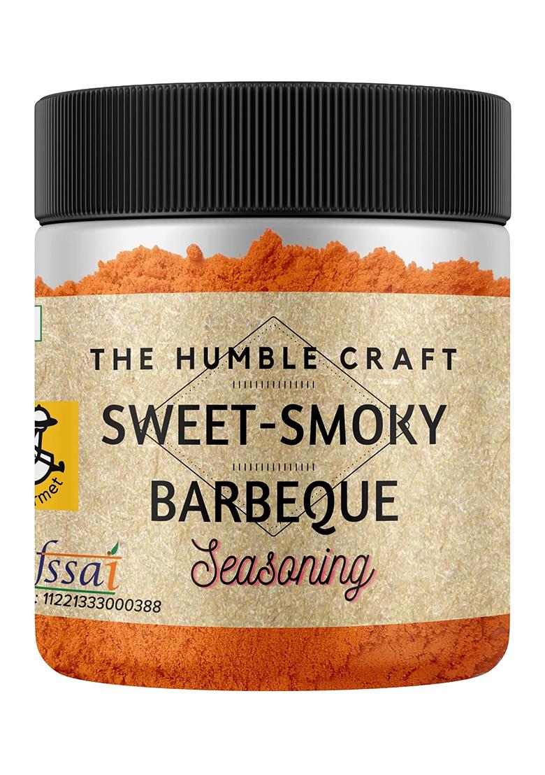 The Humble Craft Sweet Smoky Barbeque Bbq Seasoning|Popcorn Seasoning Powder, Rub, Chicken|Smoked & Paprika Flavour|100 Gram