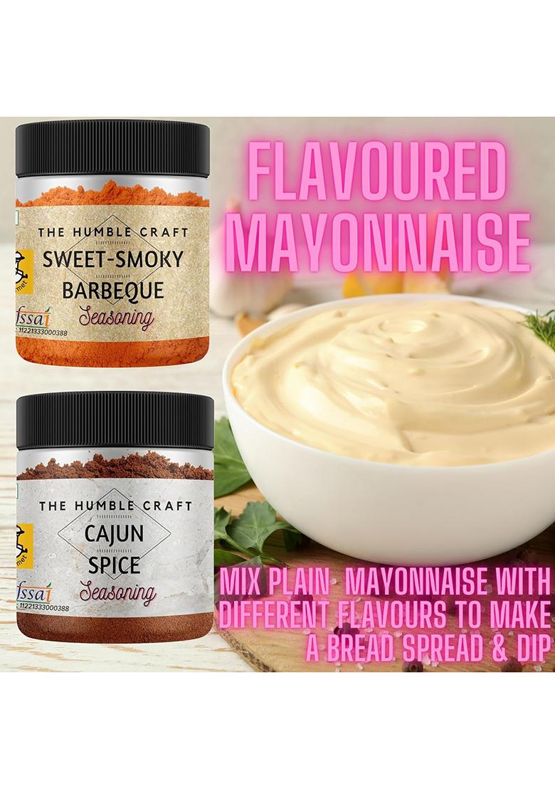 The Humble Craft Sweet Smoky Barbeque Bbq Seasoning|Popcorn Seasoning Powder, Rub, Chicken|Smoked & Paprika Flavour|100 Gram