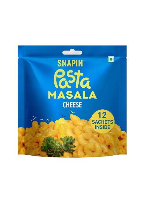 Snapin Pasta Masala Cheese |Pack Of 12 (7.5G * 12) | 90G Pouch