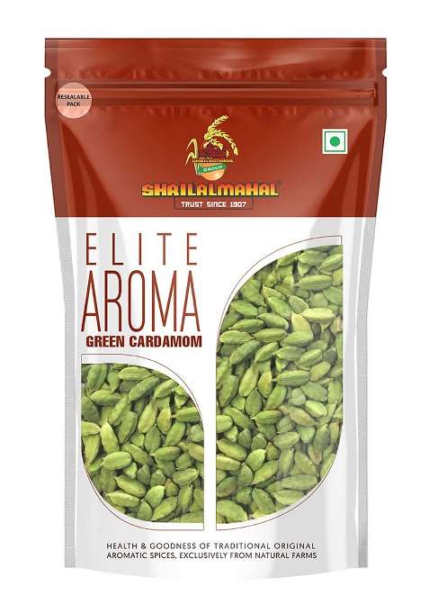 Shrilalmahal Elite Aroma, Whole Cardamom Green Small 6Mm, 100Gm