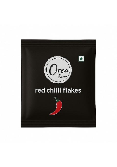 Orea Farm Oregano Seasoning And Red Chilli Flakes Sachets | 200 Combo 100 Of Ideal For Serving With Pizzas, Pasta, Sandwiches, Burgers, Garlic Bread, Salads, Soups, Snacks Free From Artificial Colors, Flavors Preservatives