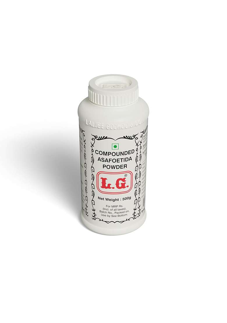 Lg Laljee Godhoo & Co. Compounded Asafoetida Powder - 500Gms - Indya