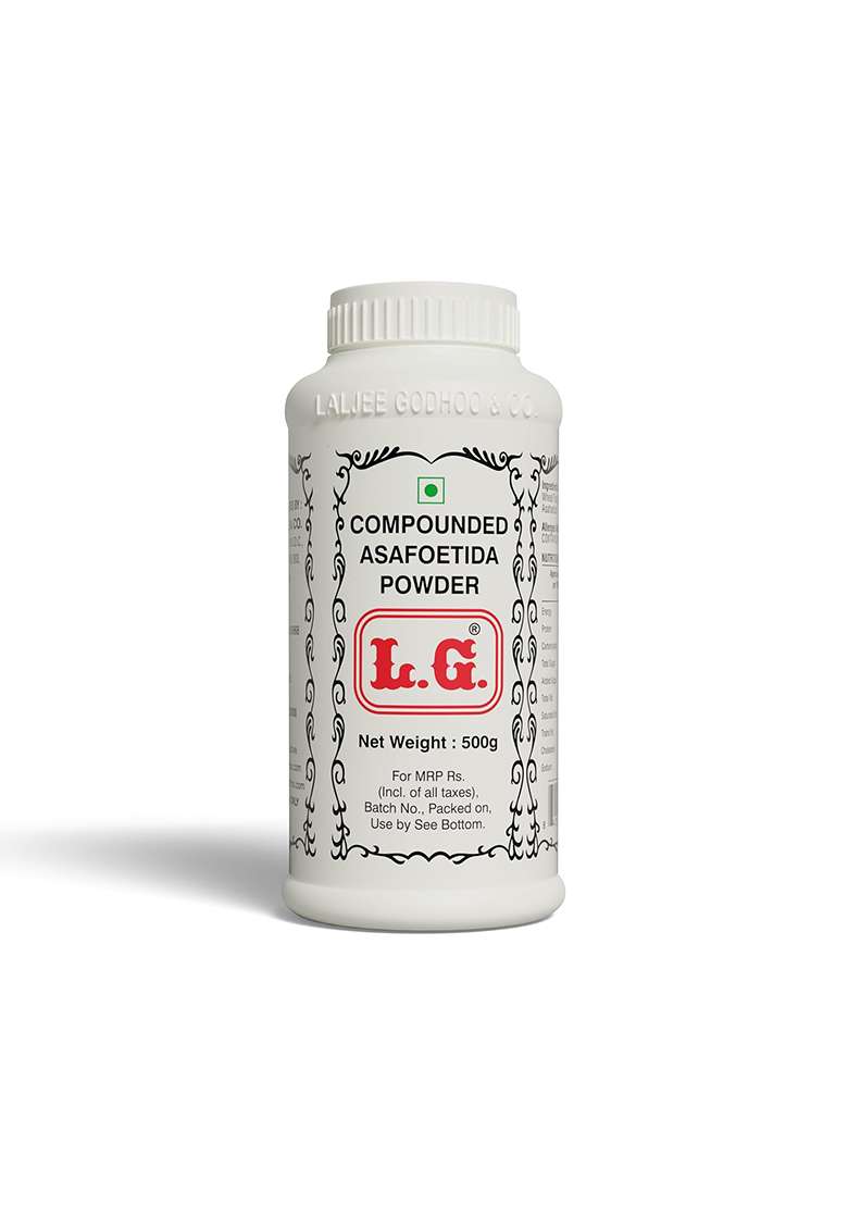 Lg Laljee Godhoo & Co. Compounded Asafoetida Powder - 500Gms - Indya