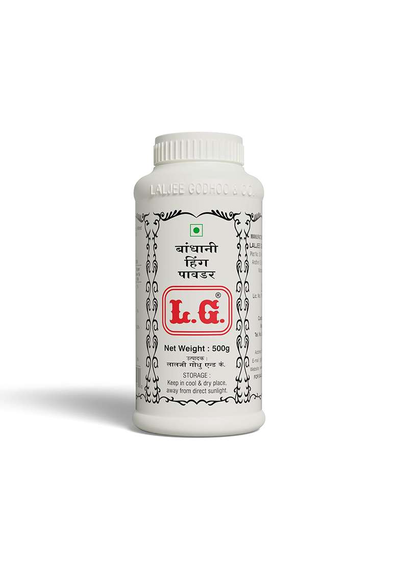 Lg Laljee Godhoo & Co. Compounded Asafoetida Powder - 500Gms - Indya