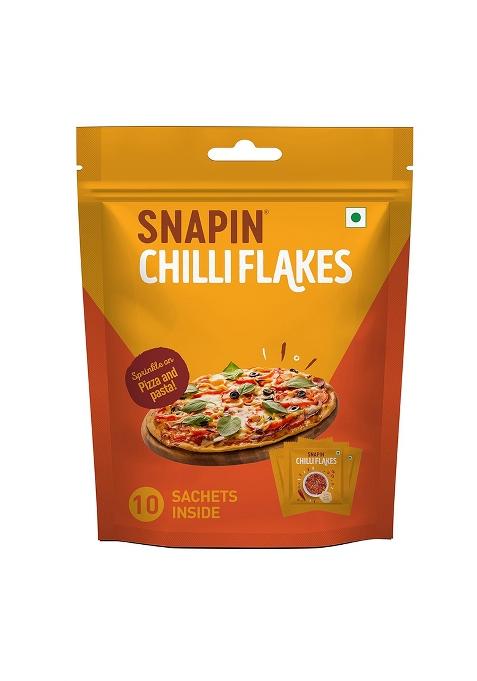 Snapin Chilli Flakes (2G*10 Sachets) 20G Pouch