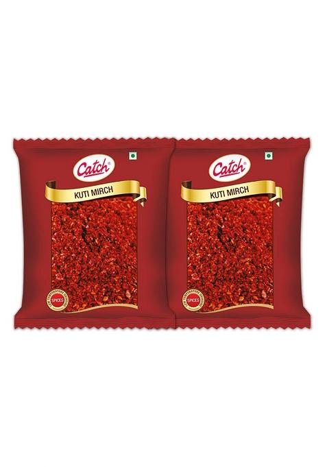 Catch Kuti Mirch 200 Gm - Pack Of 2(400 Gms), Vegetable Masala