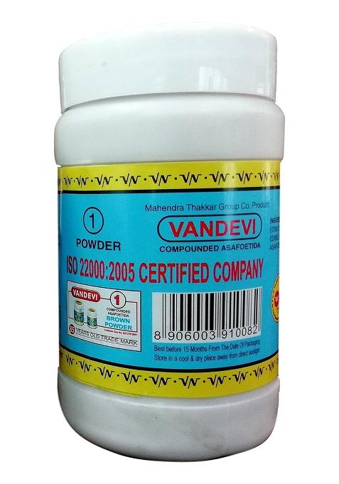 Vandevi Brown Hing Powder - 100 Gms Pack Of 2