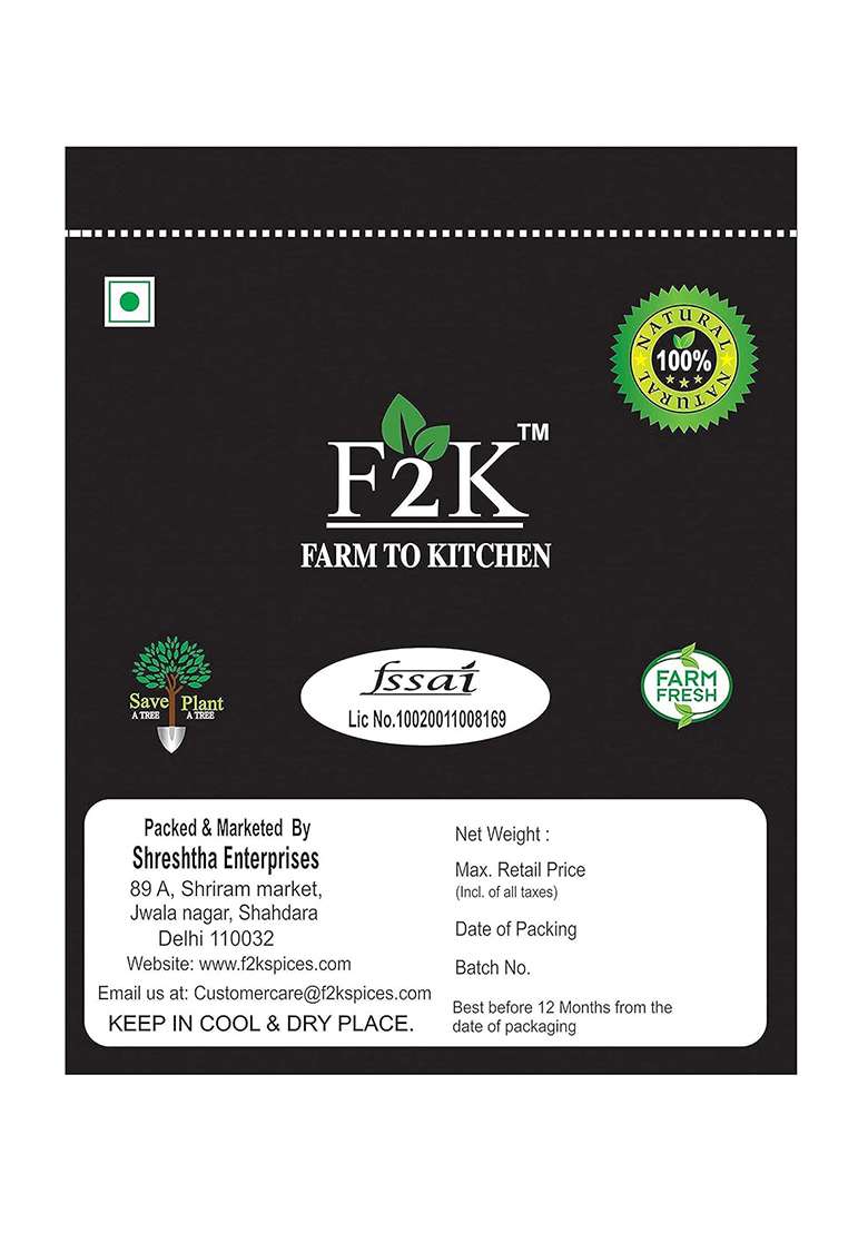 F2K Farm To Kitchen Whole Javitri Mace Spice 25G - Nutmeg