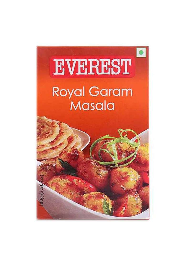 Everest Royal Garam Masala Powder, 100 Gram Carton - Ginger - Indya