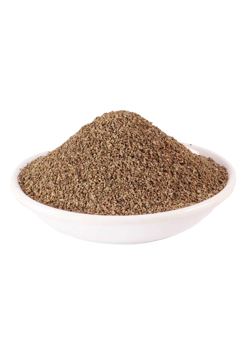Yuvika Ajwain Desi Barik - Carom Copticum Seeds Small (100 Grams) - Indya