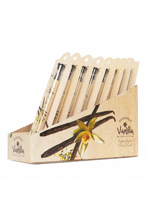 Goodness Vanilla 100% Natural Premium Grade A Bean/Pods 15Cm+ For Cooking, Baking, Ice Cream, Coffee Brewing And Desserts