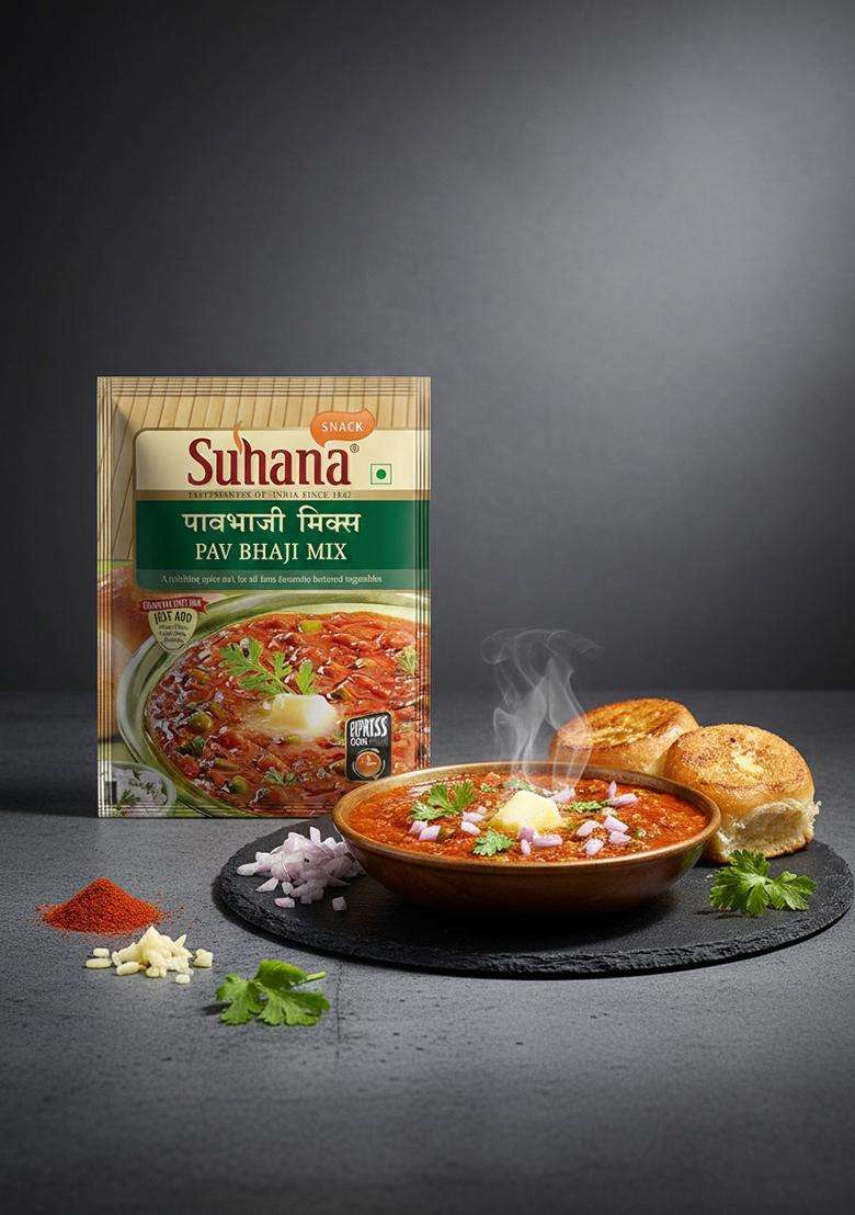 Suhana Pav Bhaji Mix - 4 Pack - Indya