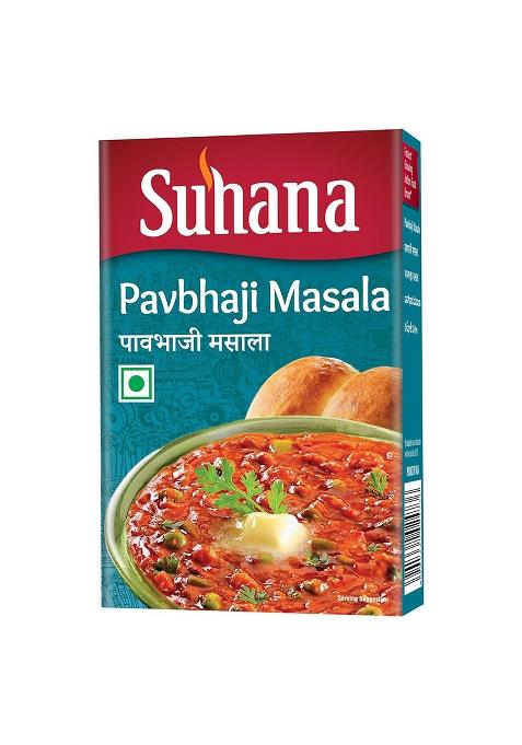 Suhana Pavbhaji Masala 50G Box - Pack Of 4