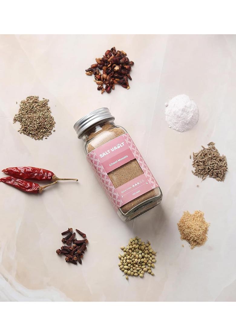 Salt Vault Chaat Masala | Shaker Jar Premium Chemical Free Ingredients