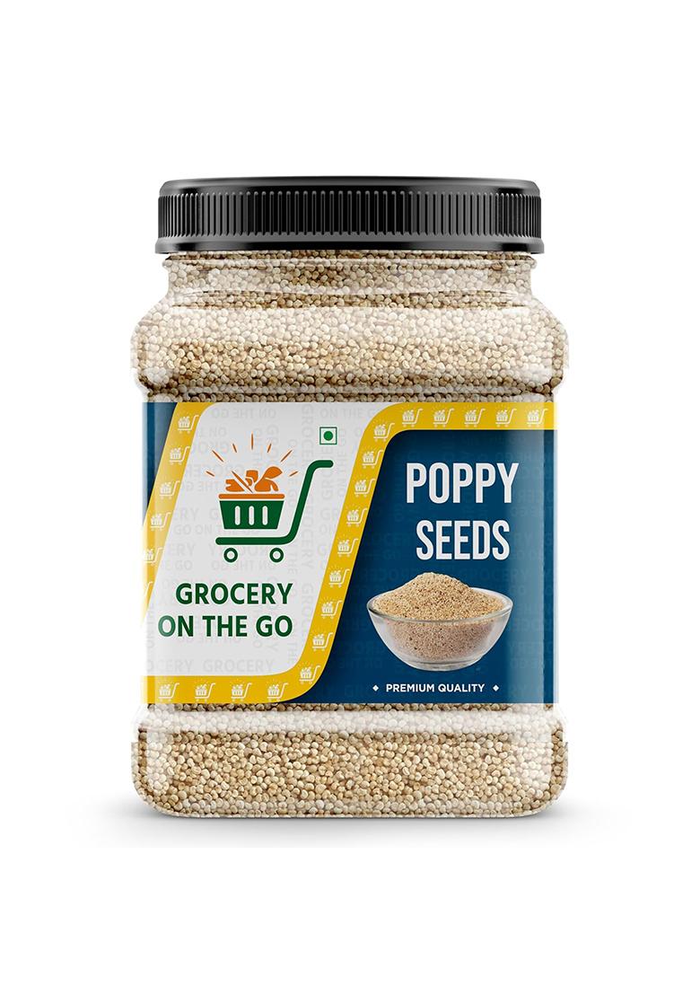 Grocery On The Go Poppy Seeds | Indian Posto Dana Khus Whole 500Gm