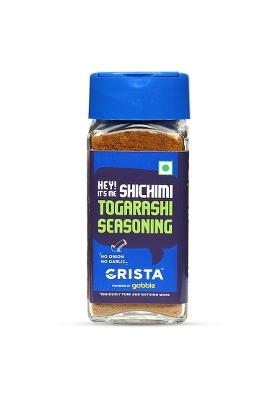 Crista Japanese Shichimi Togarashi Seasoning | No Added Sugar Cholesterol Free Trans Fat Zero Colours, Fillers, Additives & Preservatives 45 Gms