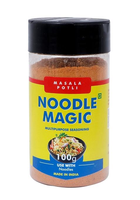 Masala Potli All-In-One Noodle Magic Seasoning Powder | Mix For Ramen, Instant Noodles, Broth & Soups Sprinkle Pet Jar - 100G