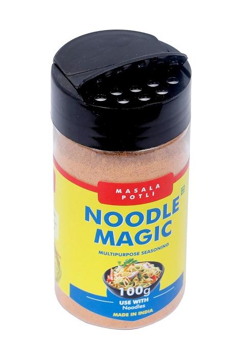 Masala Potli All-In-One Noodle Magic Seasoning Powder | Mix For Ramen, Instant Noodles, Broth & Soups Sprinkle Pet Jar