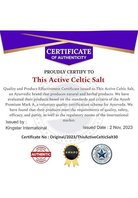 Organic One Premium French Celtic Sea Salt 1Kg | Sel Gris Unrefined, Hand-Harvested Grey Mineral-Rich, Natural & Moist Texture Chefs Choice For Cooking, Grilling, Finishing Table Use