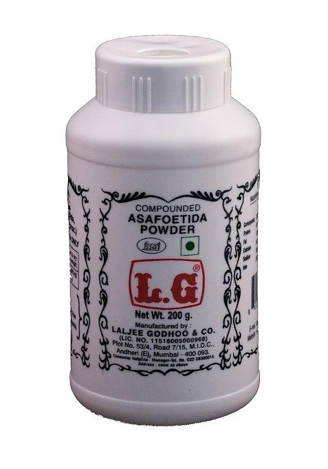 Lg Laljee Godhoo & Co. Compounded Asafoetida Powder 200Gms. (Pack Of 2)