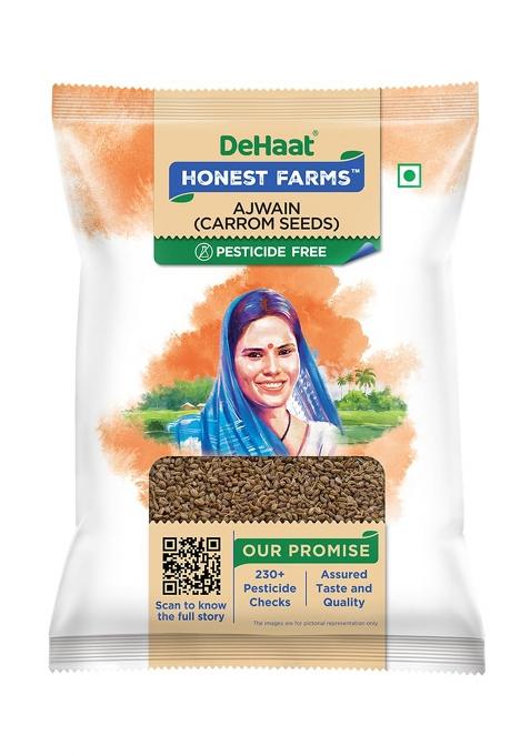 Dehaat Honest Farms Pesticide Free Ajwain (Carrom Seeds) 100 Gm.