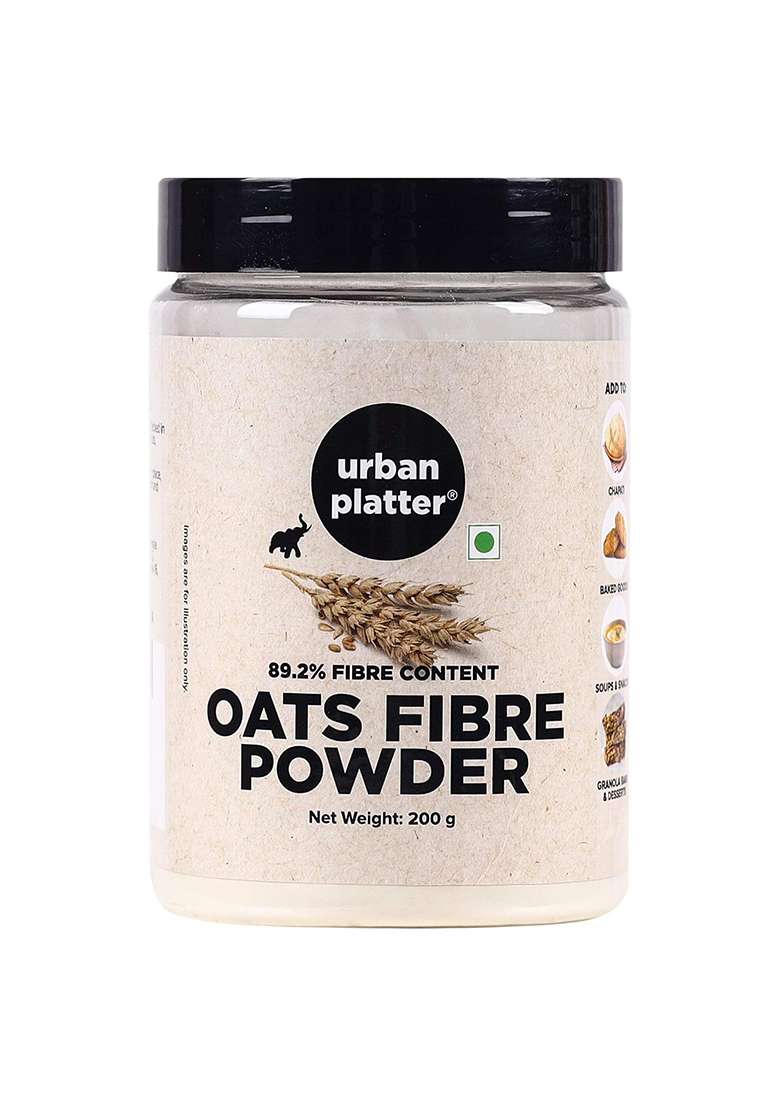 Urban Platter Oats Fiber Powder, 200 G - Indya