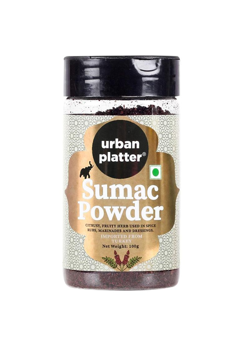 Urban Platter Sumac Powder, 100Gram, Versatile Spice, Citrusy And Fruity, Perfect For Dry Rub Seasoning.