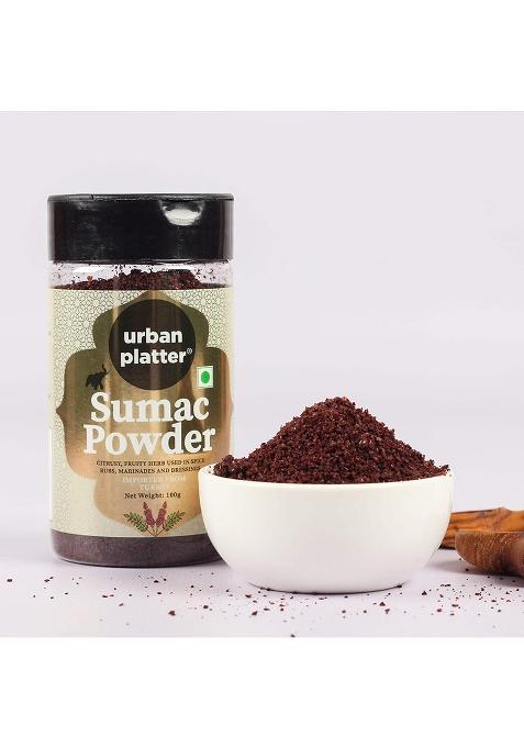Urban Platter Sumac Powder, 100Gram, Versatile Spice, Citrusy And Fruity, Perfect For Dry Rub Seasoning.
