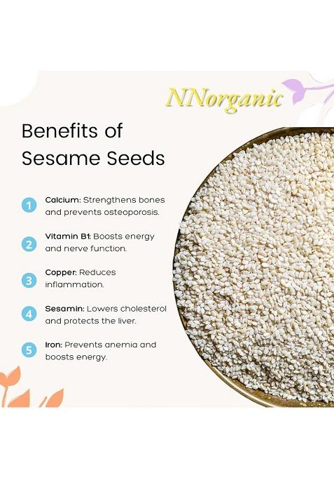Nnorganic Sesame Seeds