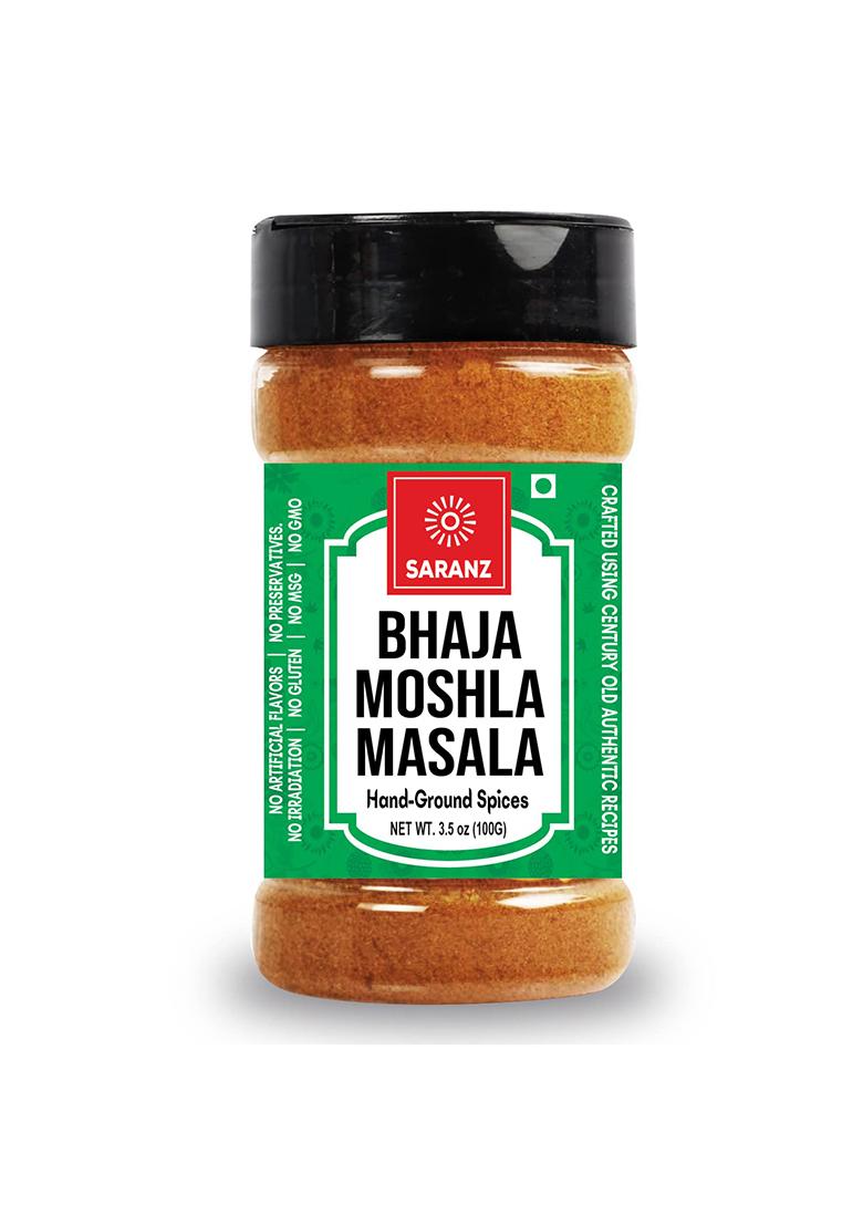 Saranz Bhaja Moshla Masala | Bengali Garam Ghugni Masala, Puchka Golgappe Masale Organic Indian Spices Pure & Fresh With Rich Strong Flavour
