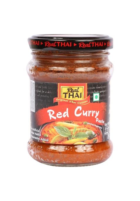 Real Thai Red Curry Paste, 227G (Pack Of 1)