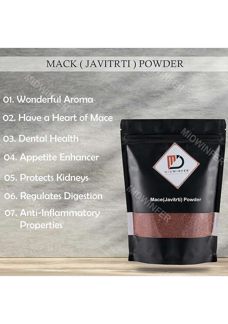 Midwinfer Kerala Special Javitri Powder 50G | Ernakulam Mace Organic Homemade - Indya