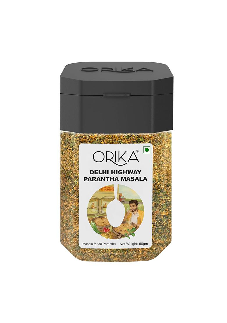 Orika Delhi Highway Parantha Masala, 90 G | Authentic North Indian Spice Blend For Paranthas No Artificial Colour And Additives