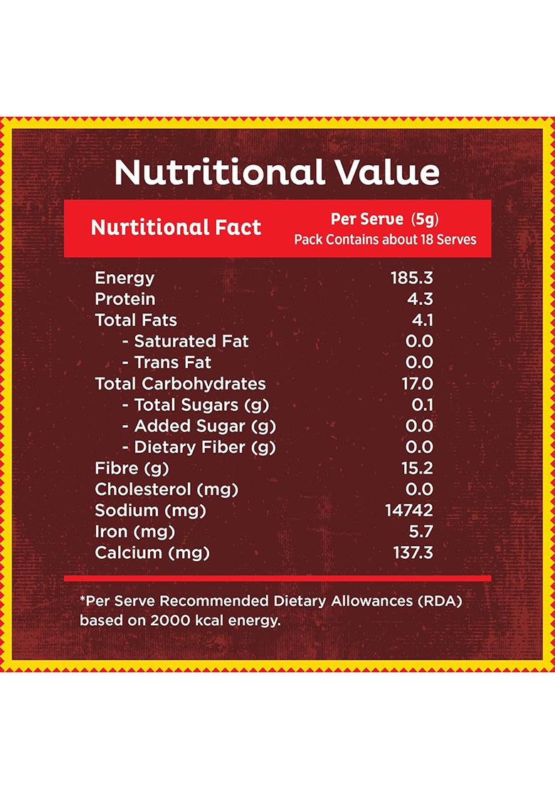 Orika Delhi Highway Parantha Masala, 90 G | Authentic North Indian Spice Blend For Paranthas No Artificial Colour And Additives