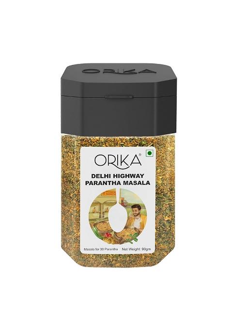 Orika Delhi Highway Parantha Masala, 90 G | Authentic North Indian Spice Blend For Paranthas No Artificial Colour And Additives